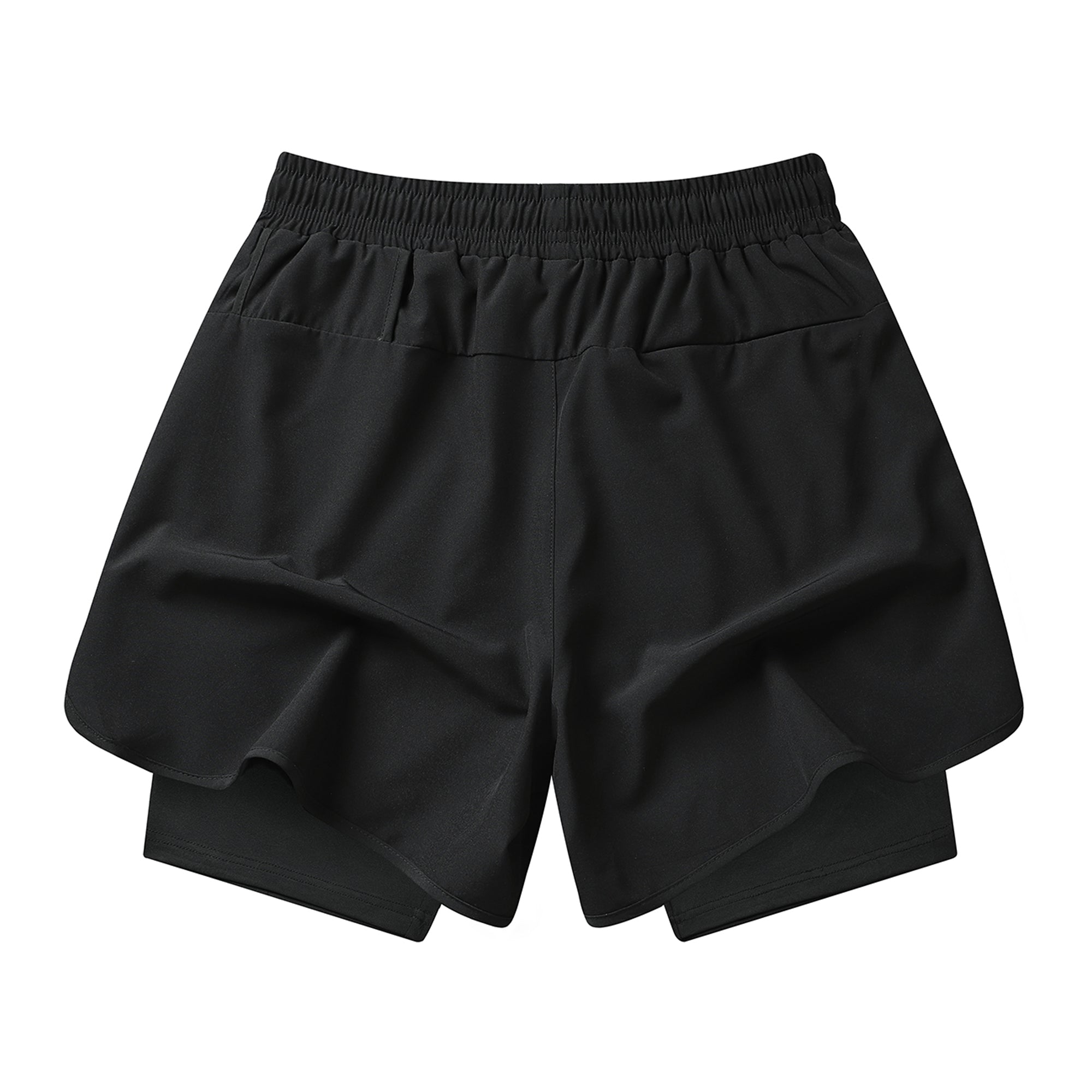HUANQIU Tight-Fitting Sports Shorts